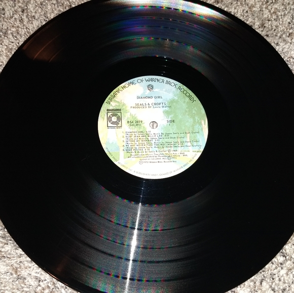Warner Bros. Media Seals Crofts Diamond Girl Vinyl Record Poshmark